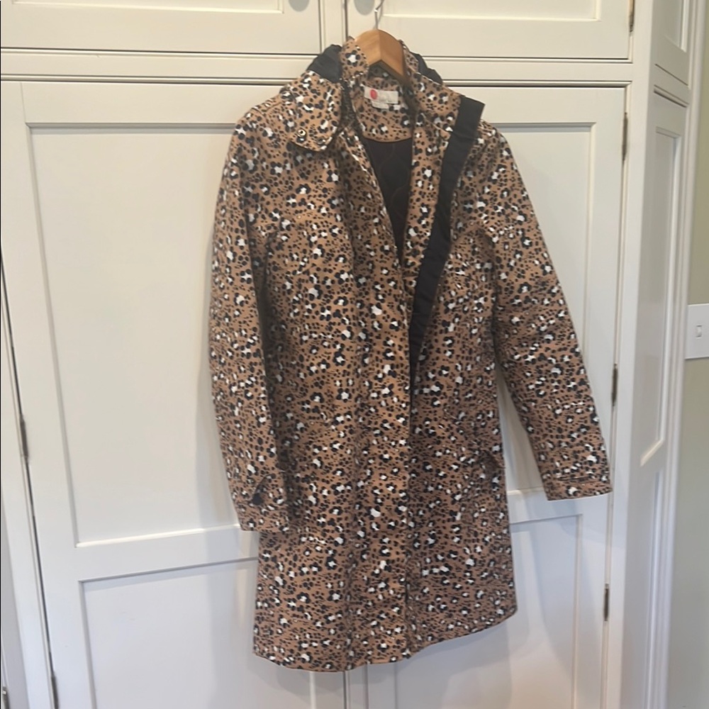 Leopard Print Women's Coat